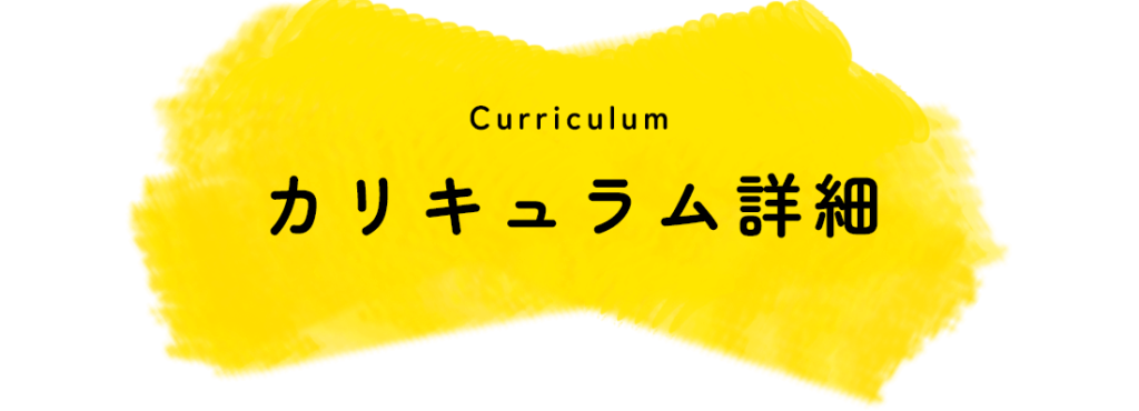 カリキュラム詳細